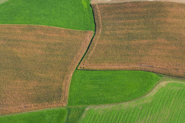 Germany, Bavaria, Fields, aerial view - PEDF000079