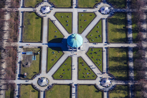 Deutschland, Bayern, München, Hofgarten, Hofgarten mit Diana-Tempel, lizenzfreies Stockfoto