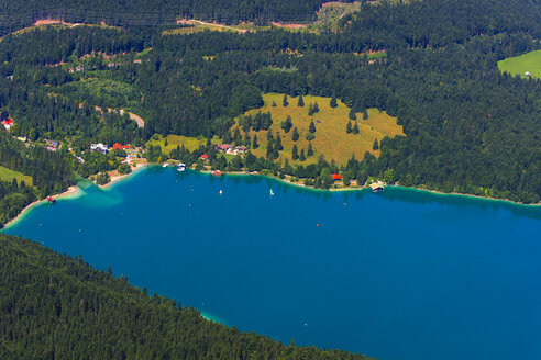 Germany, Bavaria, Einsiedel at Lake Walchensee - PEDF000051