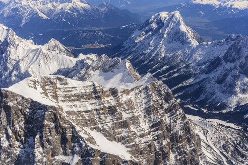 Germany, Bavaria, Alps with Alpspitz mountain - PEDF000136