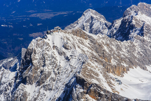 Germany, Bavaria, Zugspitze and Munich House in the Alps - PEDF000057