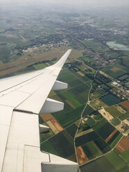 Anflug auf München mit dem Flugzeug, Deutschland - FLF001172