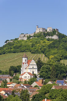 Österreich, Niederösterreich, Weinviertel, Falkenstein, Burgruine Falkenstein - SIEF006698