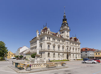 Österreich, Niederösterreich, Laa an der Thaya, Rathaus am Stadtplatz - SIE006706