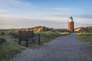 Deutschland, Sylt, Kampen, Blick zum Quermarkenfeuer - KEBF000231