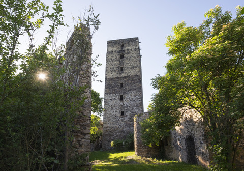 Österreich, Niederösterreich, Poella, Schloss Schauenstein, lizenzfreies Stockfoto