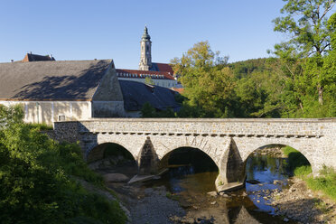 Österreich, Niederösterreich, Stift Zwettl und Fluss Kamp - SIEF006722