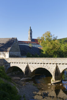 Österreich, Niederösterreich, Stift Zwettl und Fluss Kamp - SIEF006723