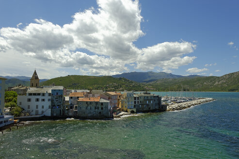 Corsica, Haute-Corse, Old town and harbour of Saint Florent - LBF001171