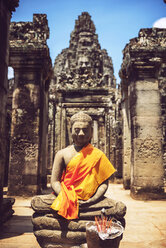 Cambodia, Angkor Thom, Buddha statue - EHF000175