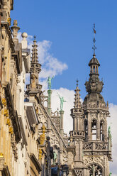 Belgien, Brüssel, Grand Place, Grote Markt, Maison du Roi rechts - WDF003173