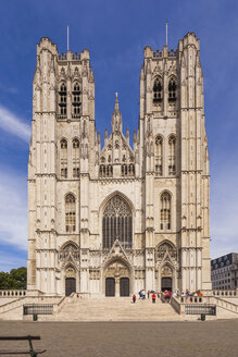 Belgien, Brüssel, Kathedrale von St. Michael und St. Gudula - WDF003184