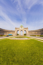 Belgium, Brussels, Parc du Cinquantenaire, Triumphal Arch, Colonnades - WDF003195