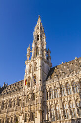 Belgien, Brüssel, Grand Place, Grote Markt, Rathaus - WDF003211