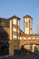 Deutschland, Hessen, Frankfurt, Altstadt, Römer, Seufzerbrücke in der Bethmannstraße - SIEF006735
