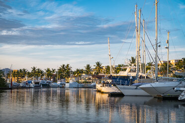 Mexico, Nayarit, Marina in Nuevo Vallarta in the morning - ABAF001892