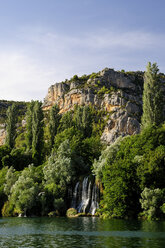 Kroatien, Krka-Nationalpark, Roski Slap, Wasserfall - BTF000378