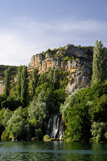 Croatia, Krka National Park, Roski Slap, waterfall - BTF000378