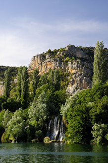 Kroatien, Krka-Nationalpark, Roski Slap, Wasserfall - BTF000378