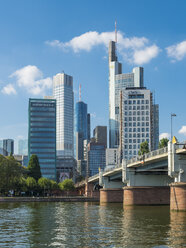 Germany, Hesse, Frankfurt, Financial district, Main river - AMF004146