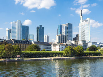 Germany, Hesse, Frankfurt, Financial district, Main river - AMF004147