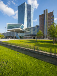 Deutschland, Frankfurt, Europäische Zentralbank, Haupteingang - AMF004165