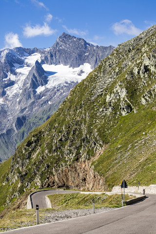 Italien, Südtirol, Passeiertal, Passhöhe Timmelsjoch, lizenzfreies Stockfoto