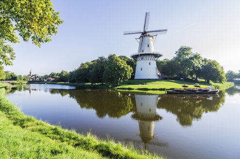 Niederlande, Zeeland, Middelburg, Windmühle - THAF001427