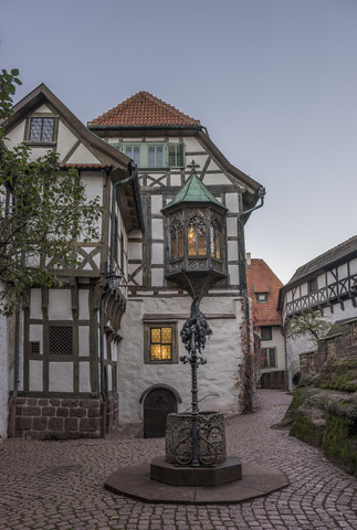 Germany, Thuringia, Eisenach, Wartburg stock photo