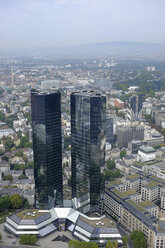 Deutschland, Hessen, Frankfurt, Deutsche Bank Twin Towers - HLF000921