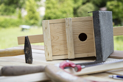 Building up of a birdhouse - RBF003218