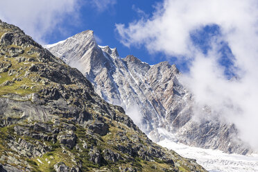 Schweiz, Kanton Uri, Göschenen, Göscheneralp, Moosstock im Chelenalptal - STSF000930