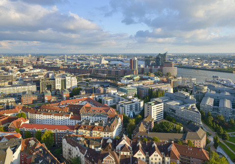 Deutschland, Hamburg, Stadtbild, lizenzfreies Stockfoto