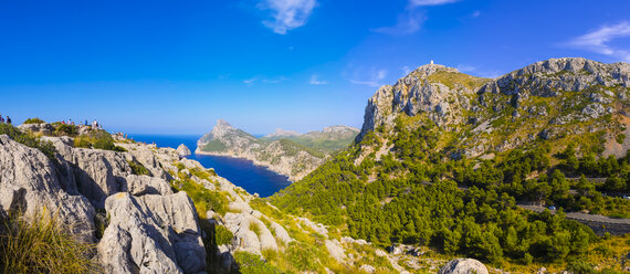 Spanien, Mallorca, Cap Formentor, Mirador des Colomer - AMF004302