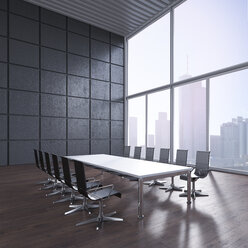 Modern conference room, 3D Rendering - UWF000628