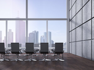 Modern conference room, 3D Rendering - UWF000629