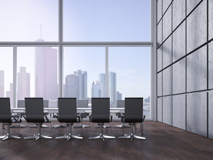Modern conference room, 3D Rendering - UWF000629