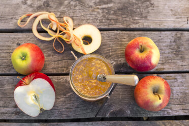 Apples and homemade apple jam - SARF002173