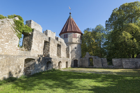 Germany, Baden-Wuerttemberg, Tuttlingen, Honberg Castle stock photo