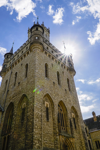 Deutschland, Pattensen, Schloss Marienburg, lizenzfreies Stockfoto