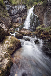 Austria, Salzburg State, View of Golling waterfall - OPF000082