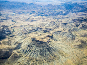 Namibia, Khomas, aerial view of canyon in highland - AMF004339