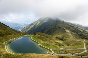 Deutschland, Bayern, Oberstdorf, Blick von der Kanzelwand zum Fellhorn - FRF000338