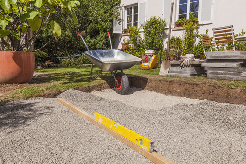 Fundament für ein Gartenhaus - WDF003334