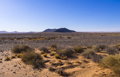 Africa, Namibia, Hardap, Mountain in Kulala Wilderness Reserve at Namib desert - AMF004361