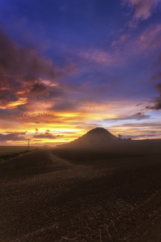 Großbritannien, Schottland, East Lothian, North Berwick, Sonnenuntergang, lizenzfreies Stockfoto