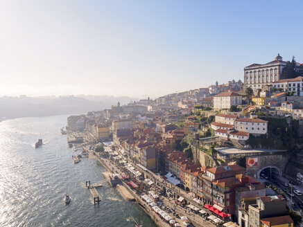 Portugal, Grande Porto, View of Porto, Douro river - LAF001503