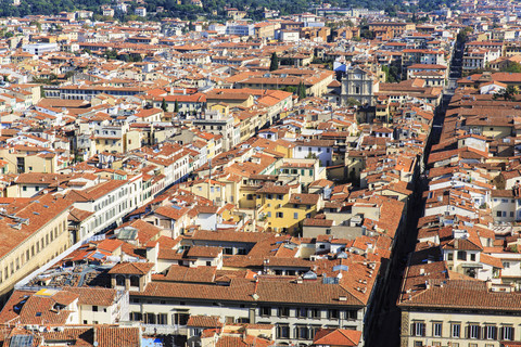 Italien, Toskana, Florenz, Ansicht von, lizenzfreies Stockfoto