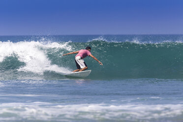 Indonesia, Bali, surfing man - KNTF000141