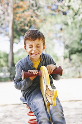 Playful boy at the playground - EBSF000993